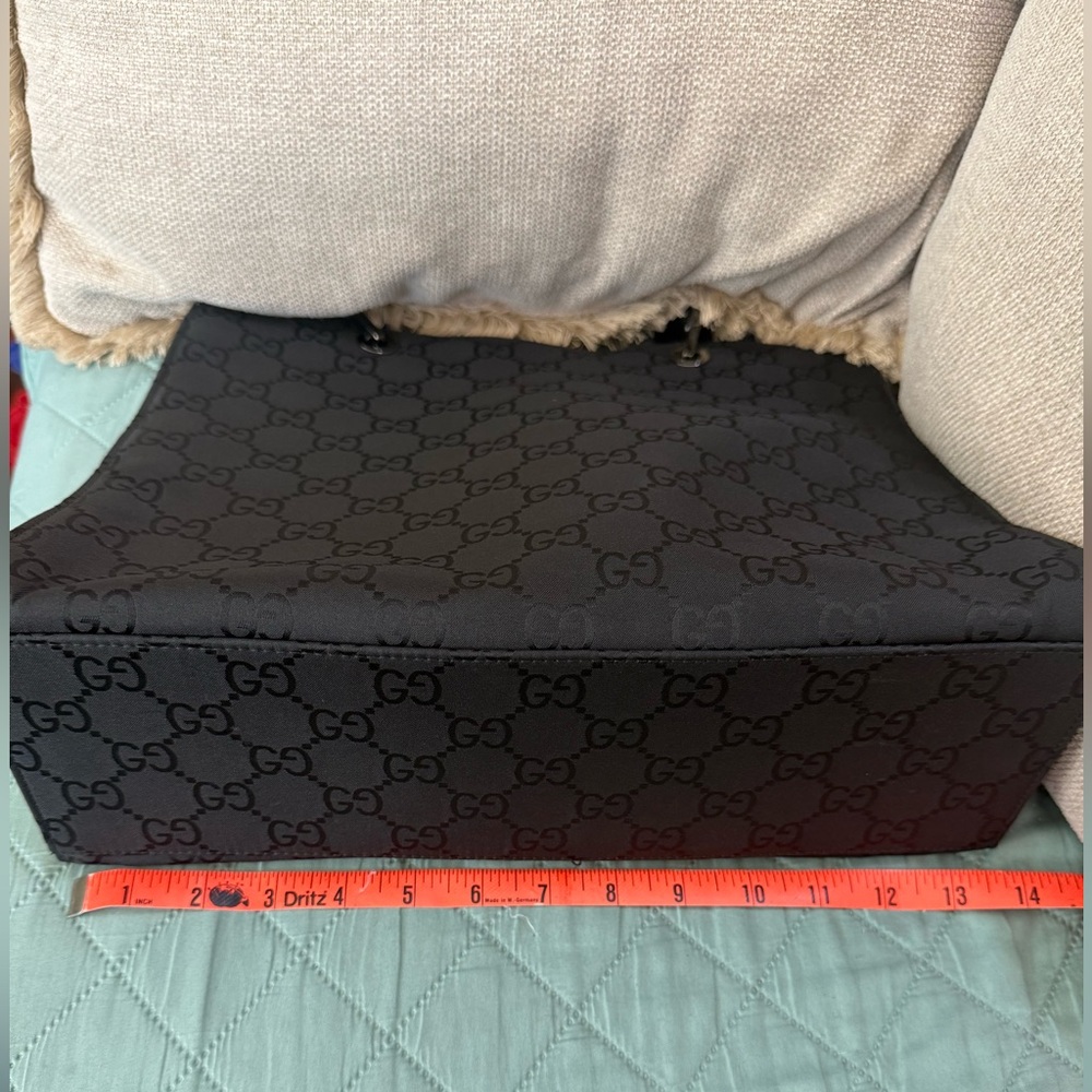 Gucci Bamboo GG Canvas Tote - Picture 10 of 13